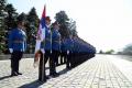 Chief of the General laid a wreath at the Monument to the Unknown Hero on Avala