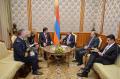 Minister Gasic with Armenian state officials 