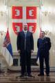 Новогодишњи и божићни пријем министра одбране и начелника Генералштаба