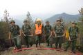SAF help in extinguishing fire on Tara