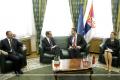 Minister Vucic meets with the head of the Italian diplomacy