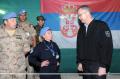 Minister visits Serbian peacekeepers on Cyprus