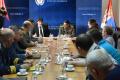 Meeting of Minister Gasic with representatives of trade unions 
