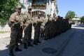 Members of the Montenegrin Armed Forces seen off in Obrenovac