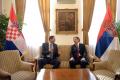 Meeting between defence ministers of Serbia and Croatia