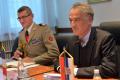 Minister of Defence meets the Ambassador of France