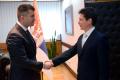 Minister of Defence meets Ambassador of Ukraine