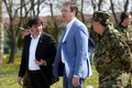 Prime Minister Vucic, Minister Gasic and General Dikovic visited members of the Air Force and Air Defence at Batajnica Airport 