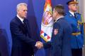 Ceremonial reception at the President of the Republic on the occasion of the Statehood Day