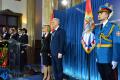 Ceremonial reception at the President of the Republic on the occasion of the Statehood Day
