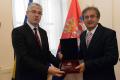 Ministers of defence of Serbia and BIH meet
