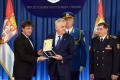 Reception by President of the Republic of Serbia on the occasion of the Day of the Serbian Armed Forces