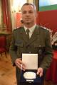 Special plaque "The noblest achievement of the year" to NCO Pasic