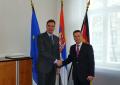 Defence ministers of Serbia and Germany  meet