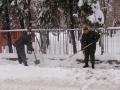 SAF helps the citizens of Serbia in clearing the snow