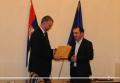 Signing a Protocol of property exchange between SAF and Prokuplje