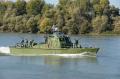 Minister of Defence and Chief of General Staff onboard the "Kozara" ship