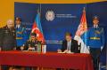 Defence ministers of Serbia and Azerbeijan meet