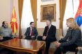 Visit of the defense minister of Macedonia