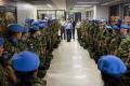 Members of the Serbian Armed Forces return from the Central African Republic