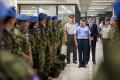 Members of the Serbian Armed Forces return from the Central African Republic