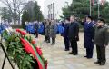 Laying wreaths on the occasion of the Defender of the Fatherland Day