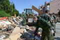 Armed Forces cleaning up Obrenovac