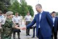 Minister Sutanovac the visits Special Brigade and Training Centre in Pancevo