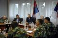 Minister Sutanovac the visits Special Brigade and Training Centre in Pancevo