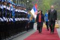 Министарка одбране Словеније Љубица Јелушич у посети Србији