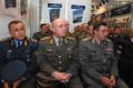 Minister of Defence and Chief of General Staff at the booth of Odbrana Media Centre