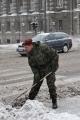 SAF helps the citizens of Serbia in clearing the snow