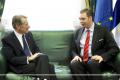 Minister Vucic meets with the head of the Italian diplomacy