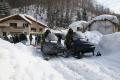 SAF search and rescue team in Cemernik in a rescue operation