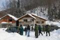 SAF search and rescue team in Cemernik in a rescue operation