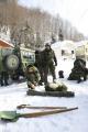 SAF search and rescue team in Cemernik in a rescue operation