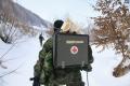 SAF search and rescue team in Cemernik in a rescue operation