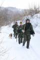 SAF search and rescue team in Cemernik in a rescue operation