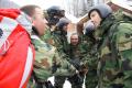 SAF search and rescue team in Cemernik in a rescue operation