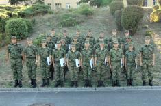 Completion of Voluntary Military Service for the Generation “March 2017”