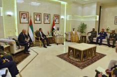 Continuous strengthening of cooperation with the United Arab Emirates