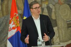 Председник Вучић: Србија не прихвата политику свршеног чина 