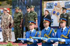 Awarding decorations to members of the contingent engaged in the UN mission in Cyprus