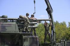 Обука борбених послуга артиљеријско-ракетних система за ПВД