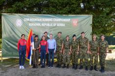 U toku 10. CISM čelendž kup u planinskom trčanju 