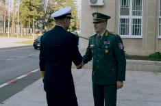 Visit from Commander of Allied Joint Force Command Naples