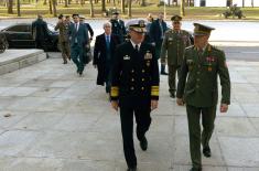 Посета команданта Команде здружених снага НАТО-а у Напуљу