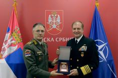 Visit from Commander of Allied Joint Force Command Naples