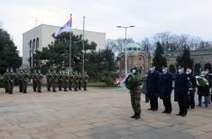 Полагање венаца поводом Дана војних ветерана