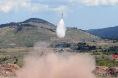 Live firing against airborne targets